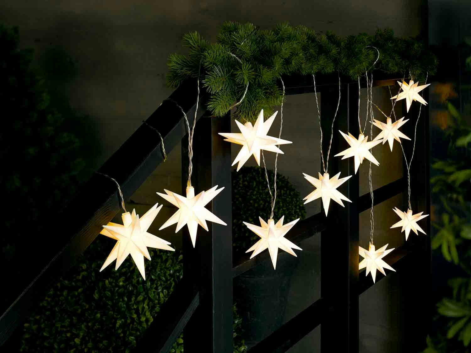 Guirnalda de estrellas LED