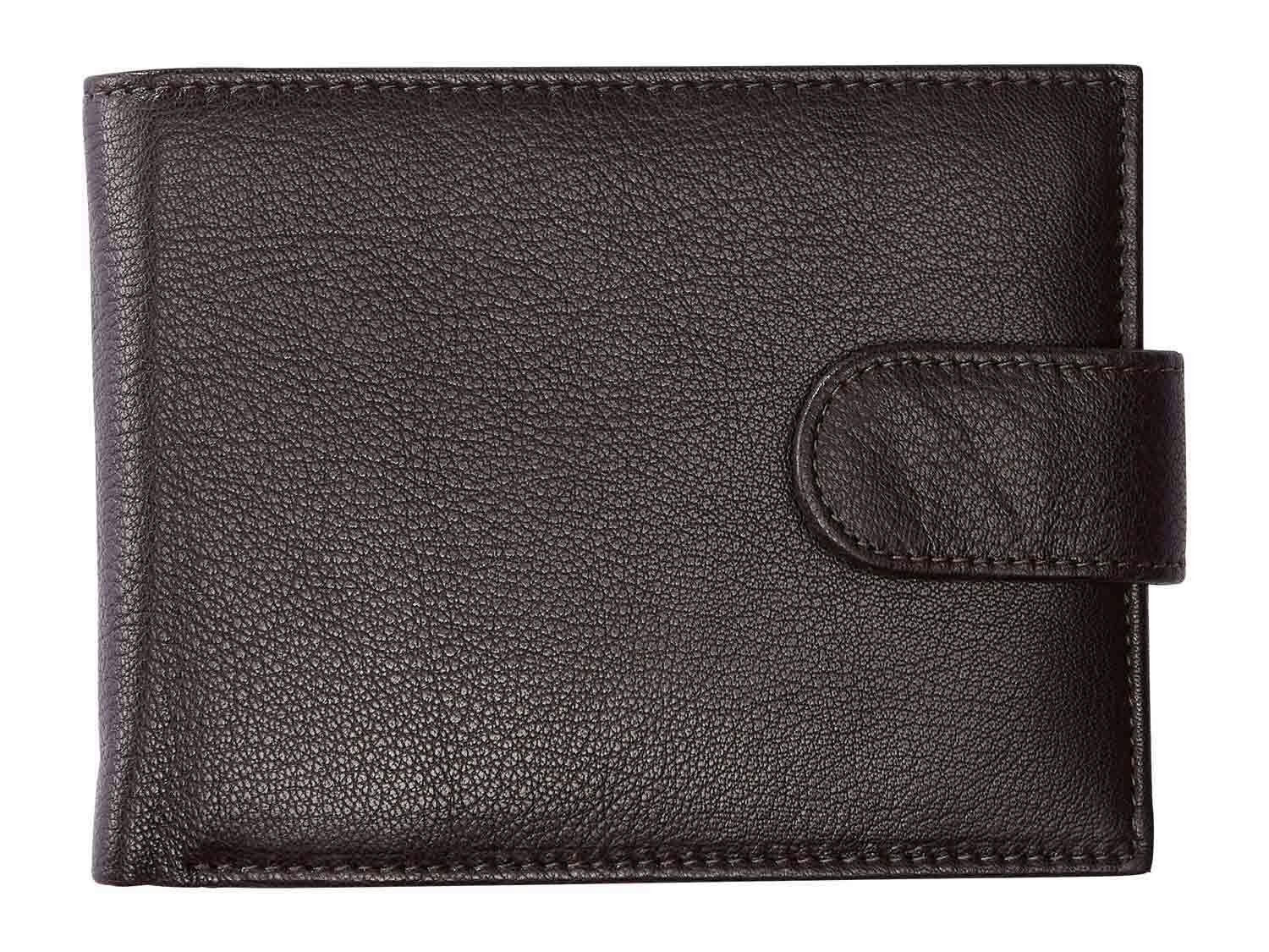 Cartera de cuero para hombre
