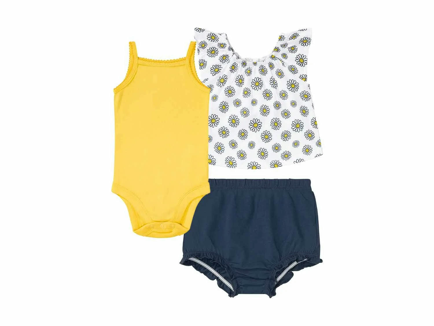 Conjunto de verano estampado para bebé
