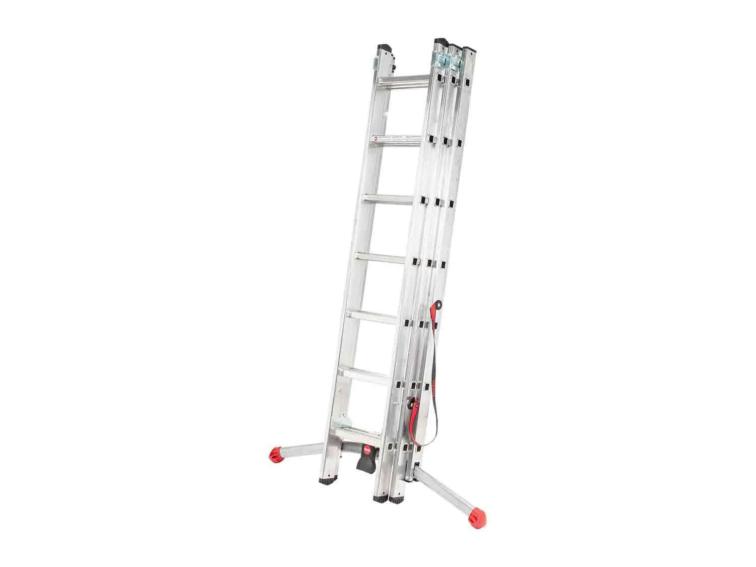 Hailo Escalera de aluminio 3 tramos