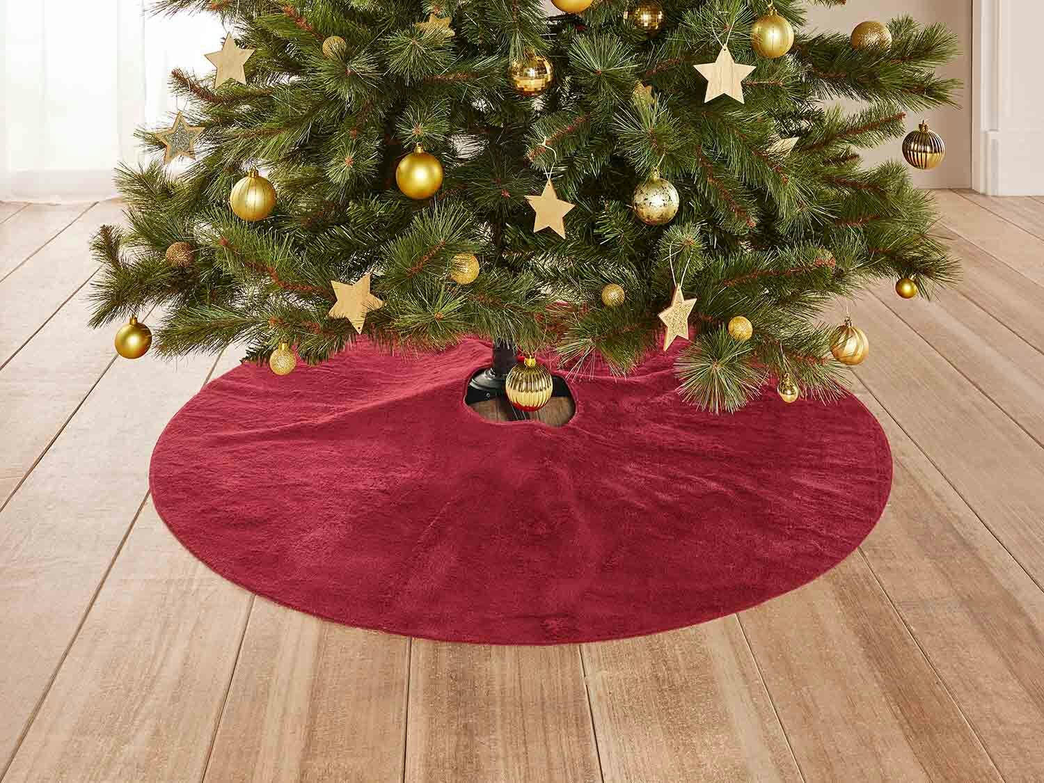 Faldón para árbol de Navidad