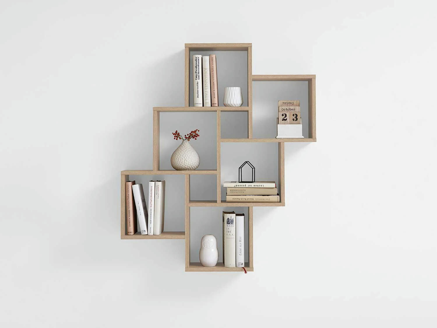 Estantería de pared