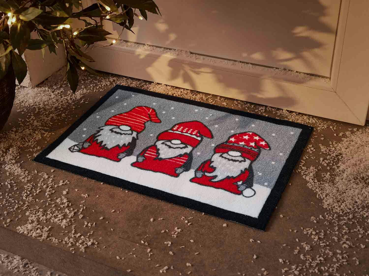 Felpudo navideño
