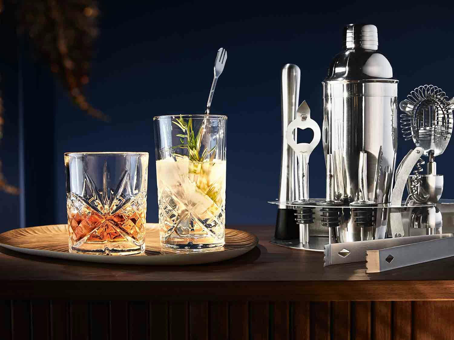Set de coctelería