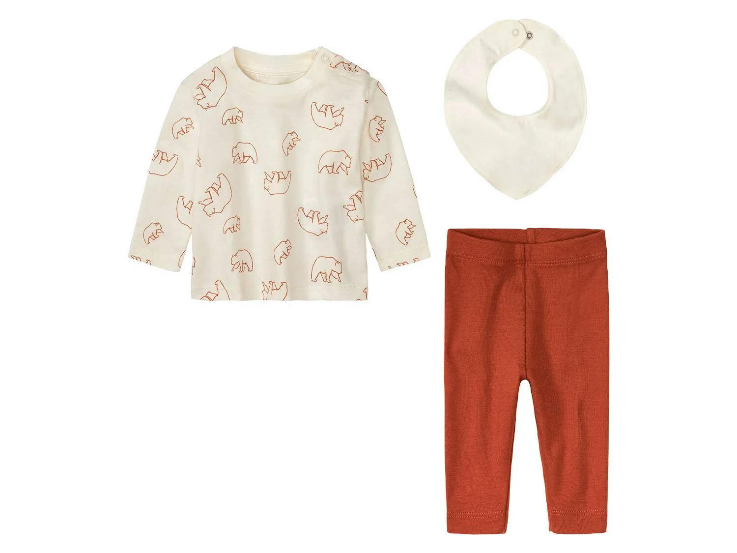 Conjunto para bebé de 3 piezas