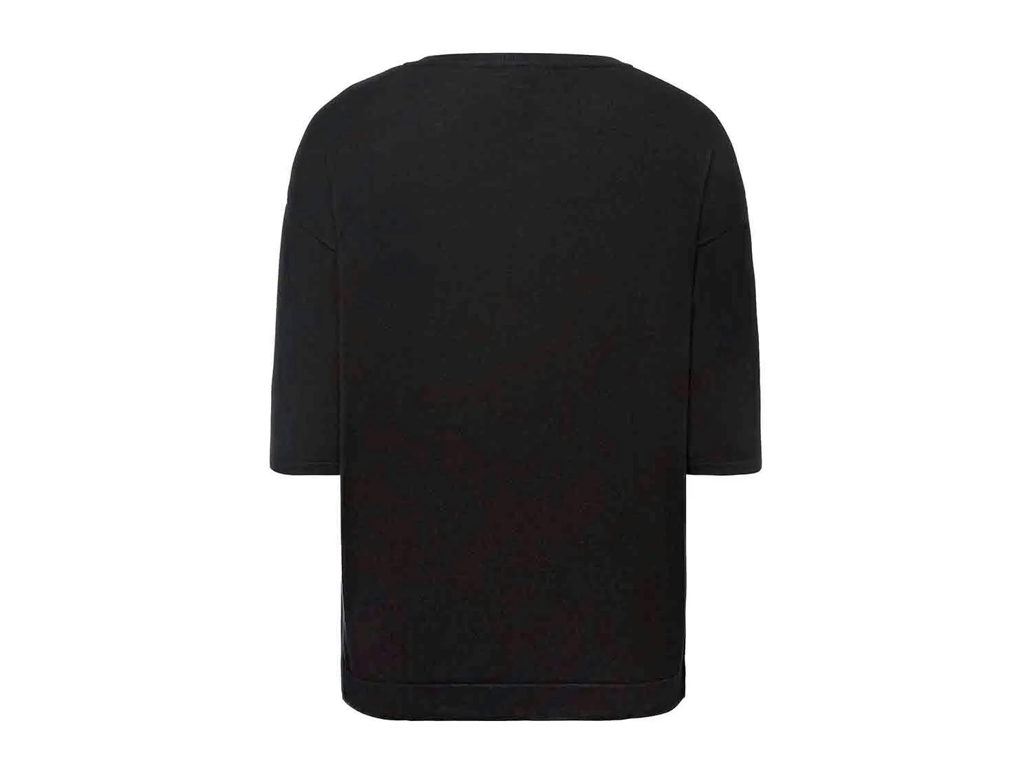 Camiseta con cuello pico para mujer