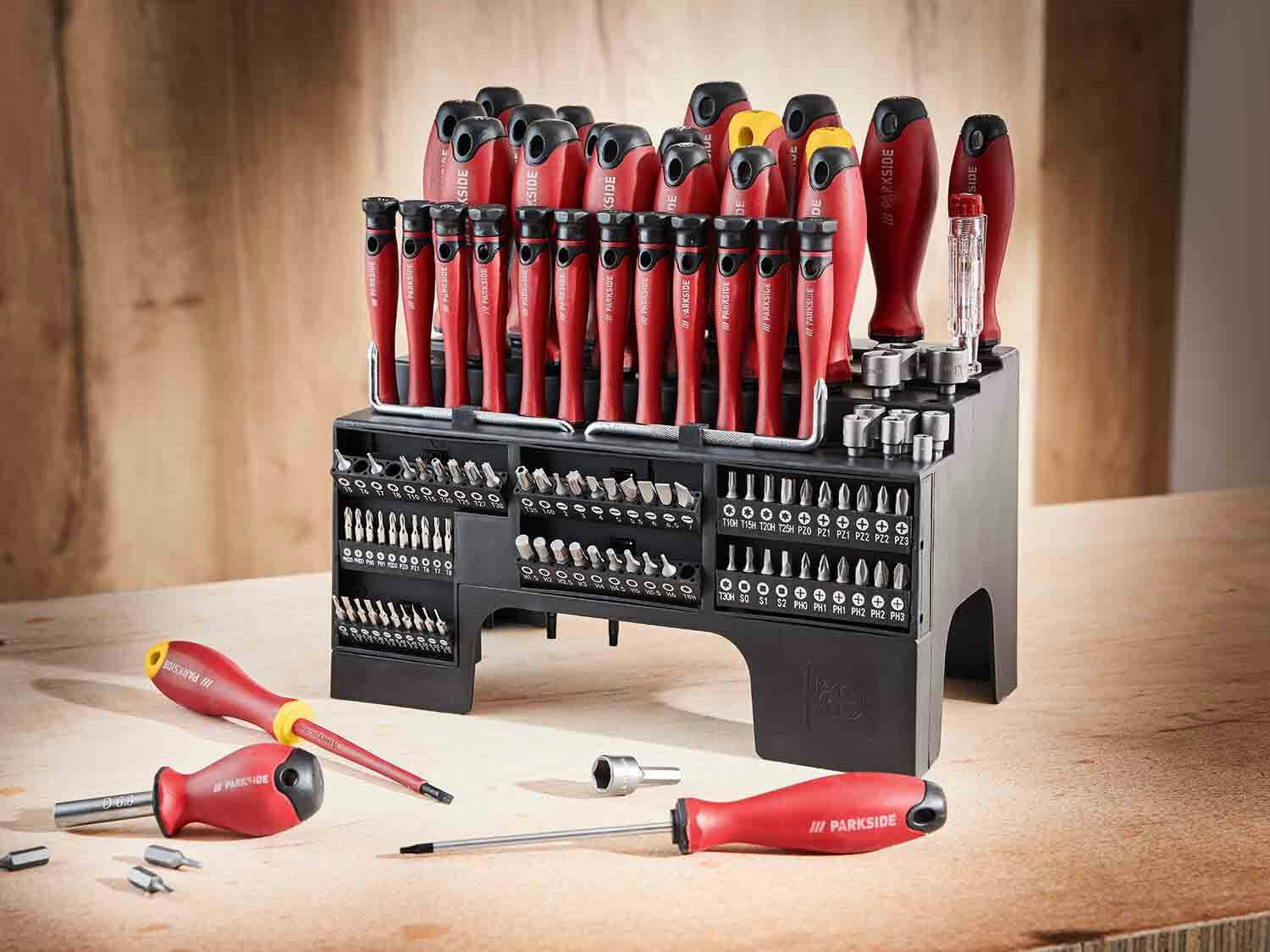 Set XXL de destornilladores y puntas