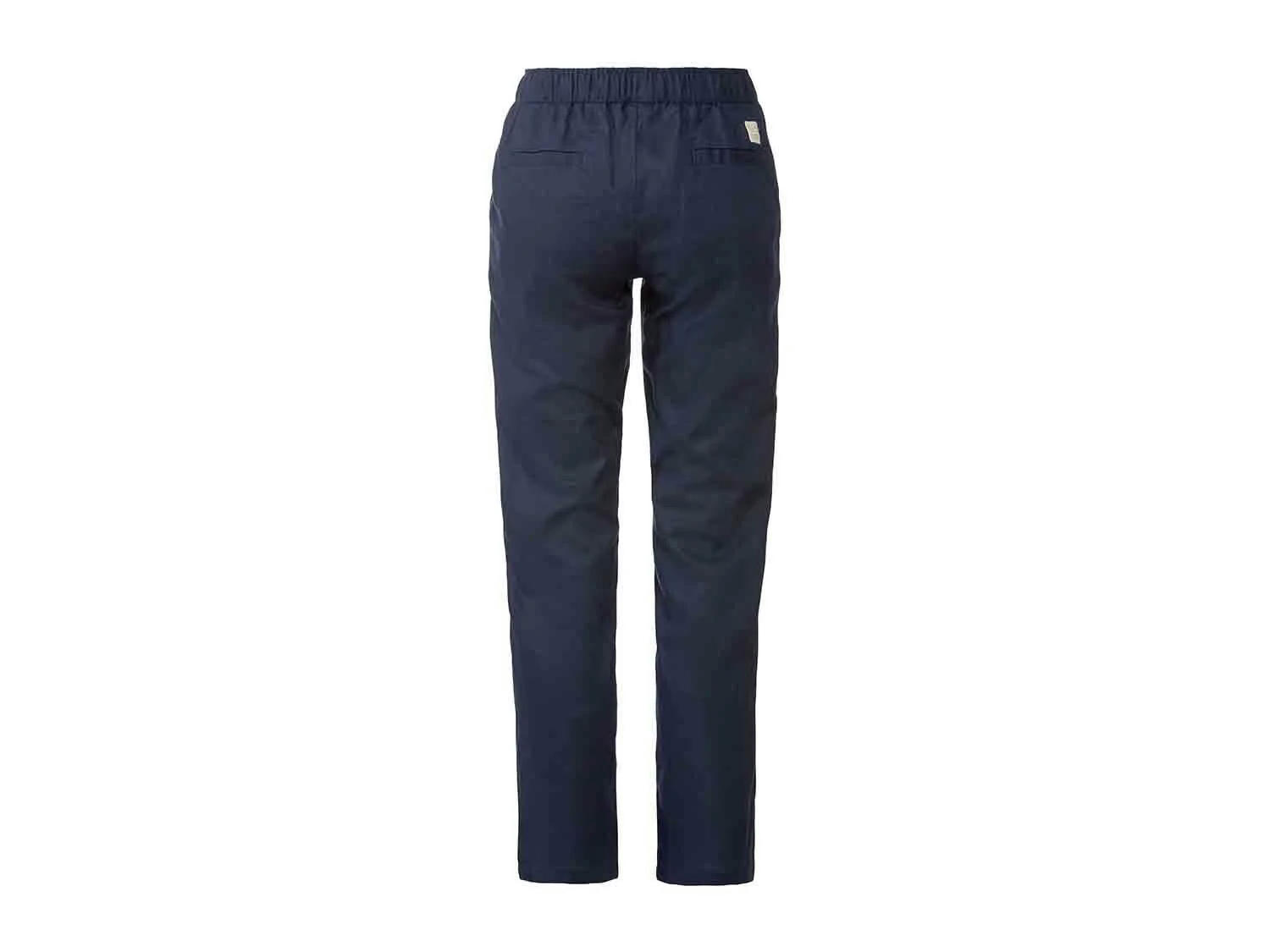 Pantalón de cáñamo con bolsillo lateral para mujer