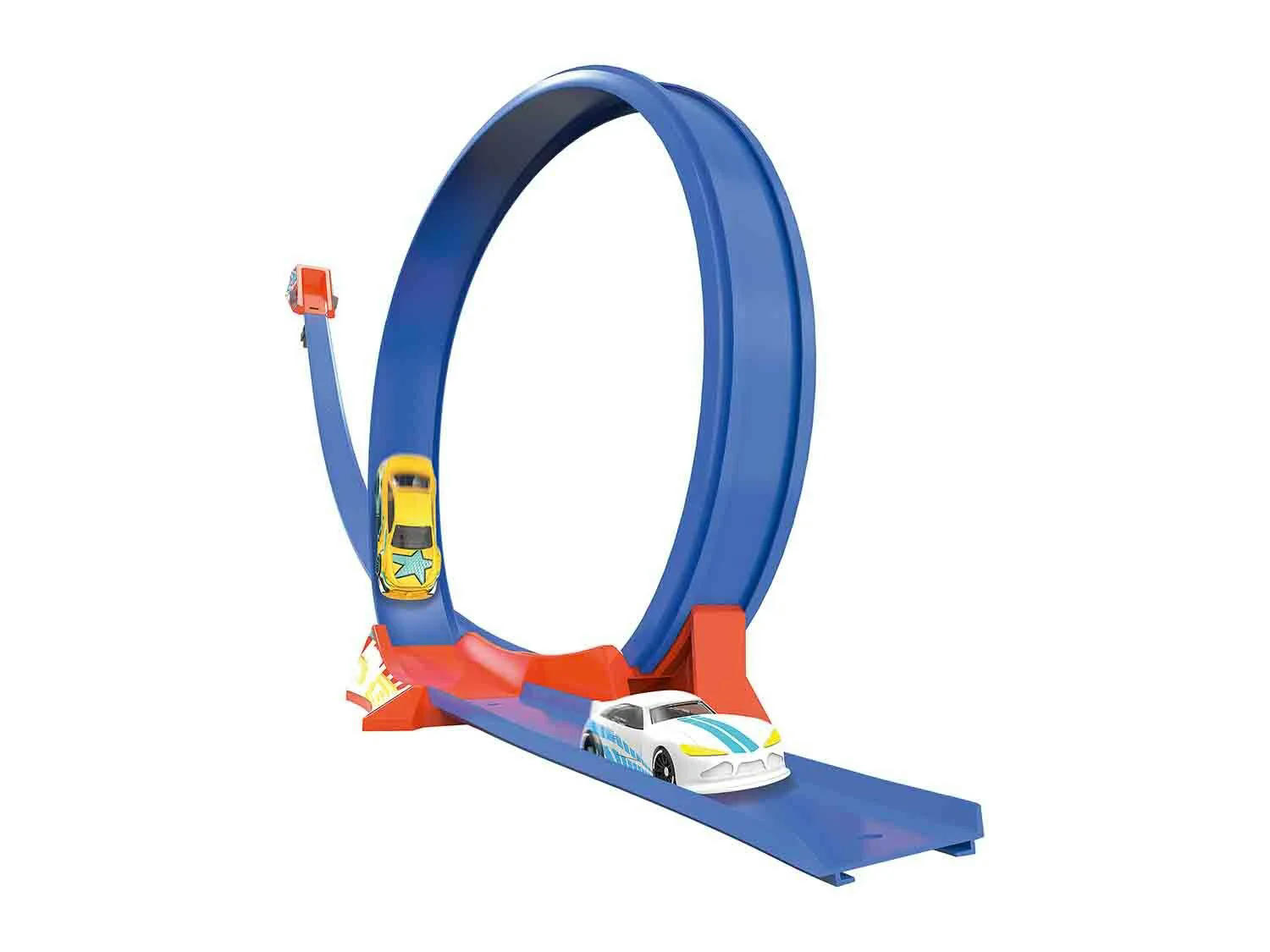 Circuito de carreras con looping