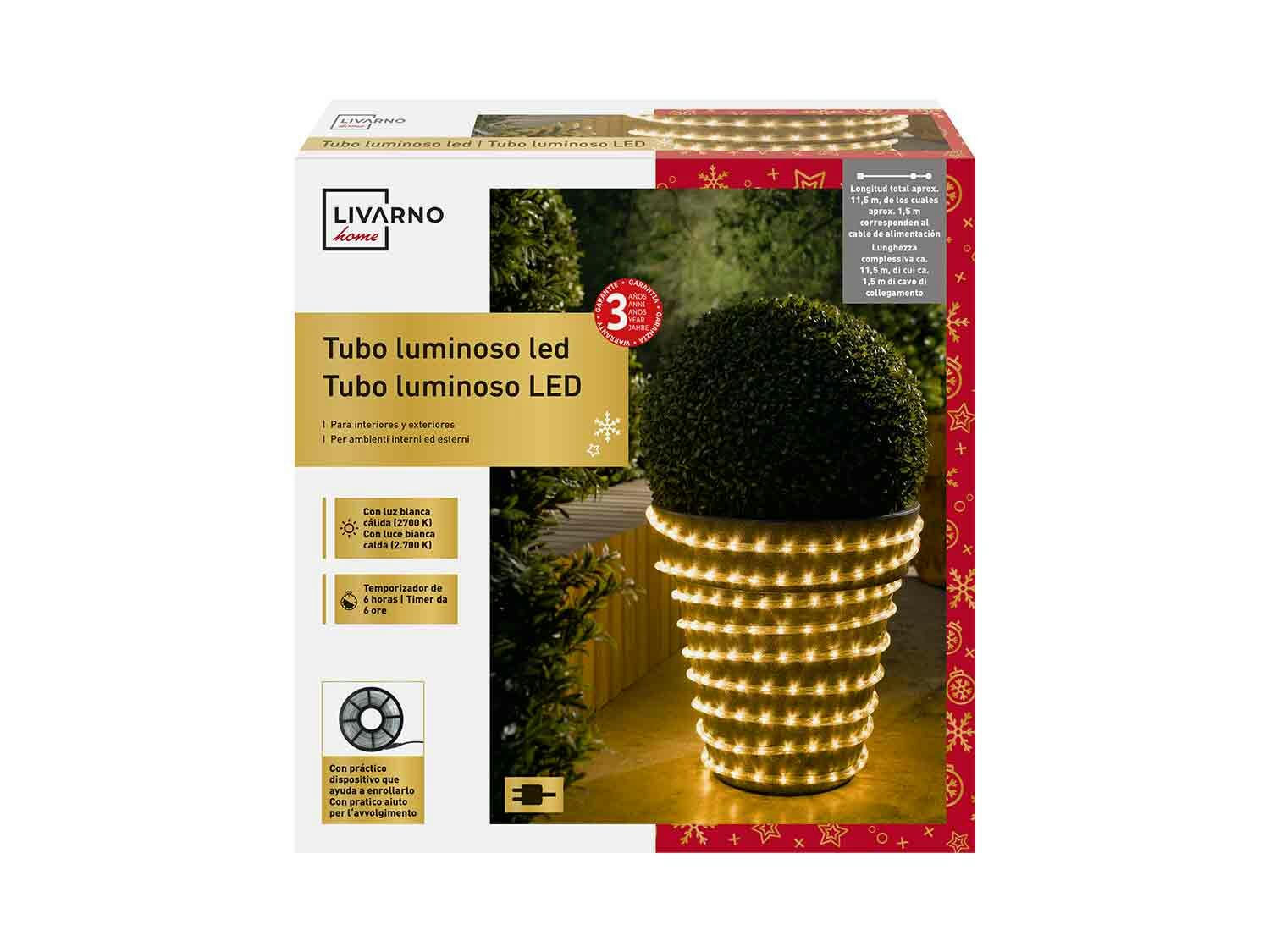 Tubo luminoso 10 m LED