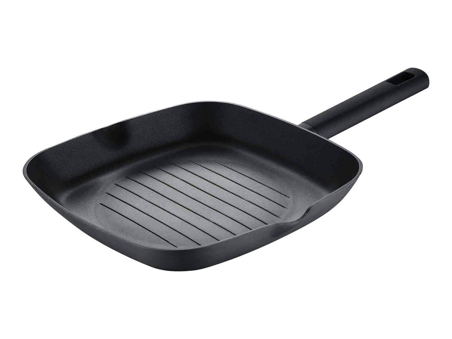 Masterpro ® Parrilla de aluminio forjado 28 cm
