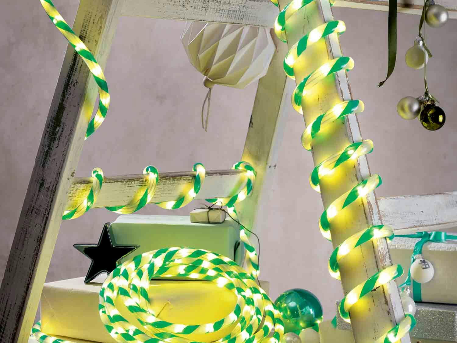 Tubo luminoso LED verde