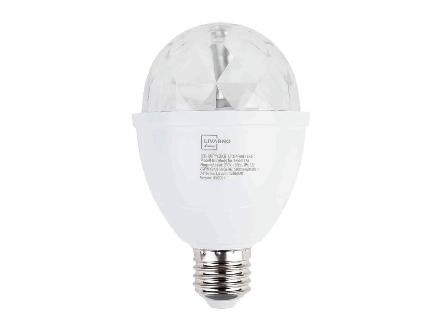 Lámpara LED para fiestas