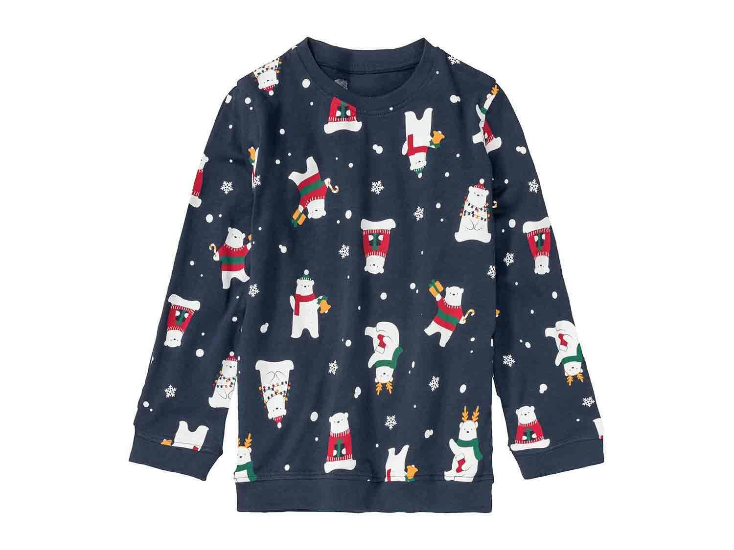Pijama navideño infantil