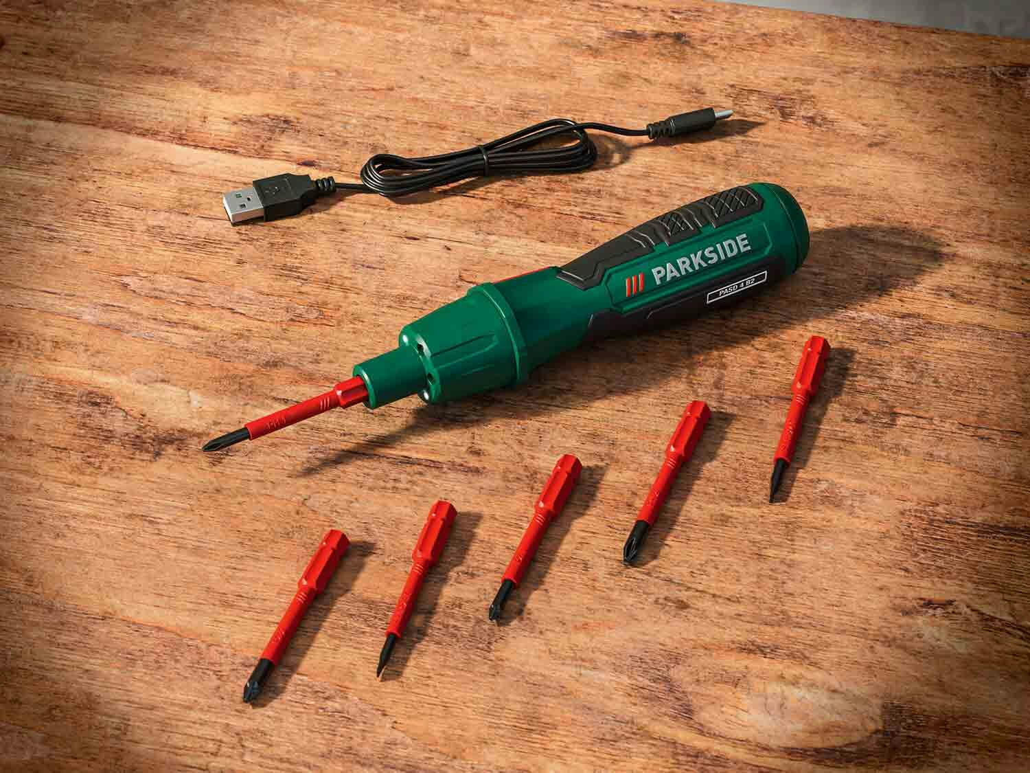 Destornillador recargable 4 V