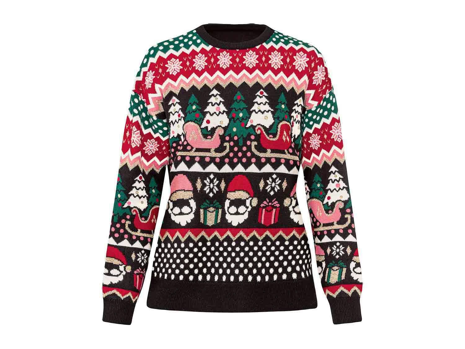 Jersey navideño para mujer