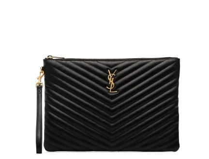 Saint Laurent Black clutch bagMirror 1 1