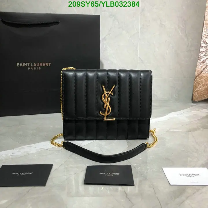 Saint Laurent Black Vicky Large Quilted Patent Leather Shoulder BagMirror 1 1