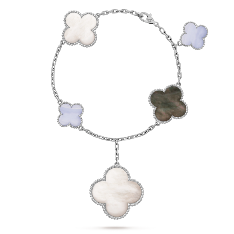 Replica Van Cleef & Arpels Magic Alhambra bracelet with 5 patterns ReplicaTop