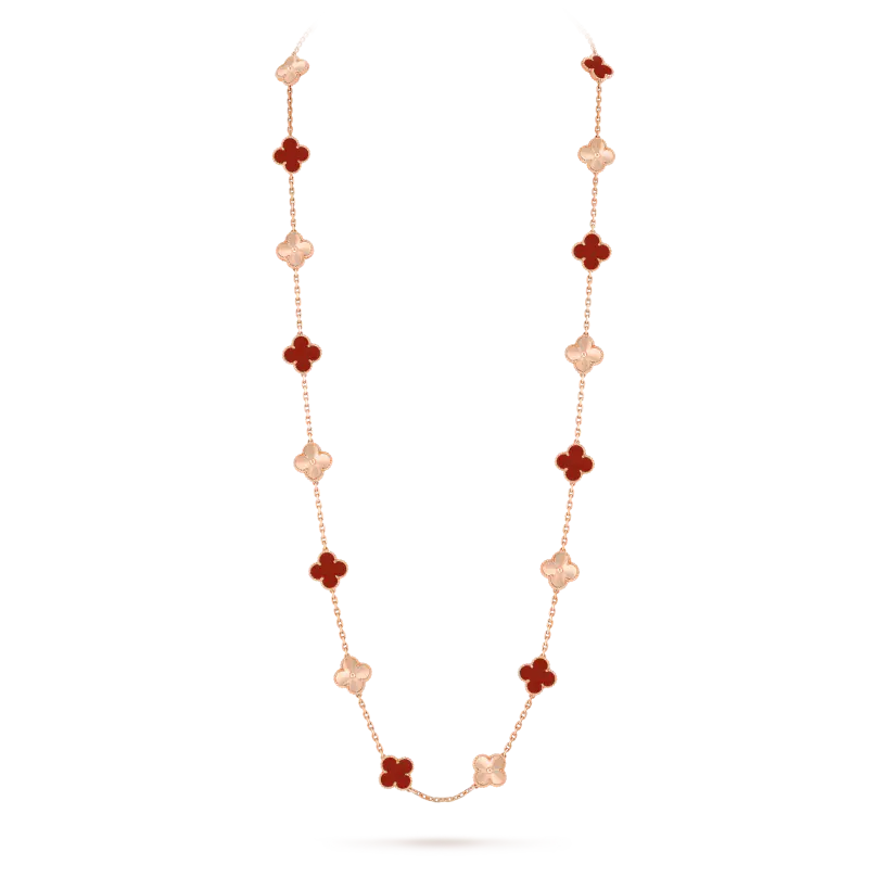 Replica Van Cleef & Arpels Lucky Spring Long Necklace ReplicaTop
