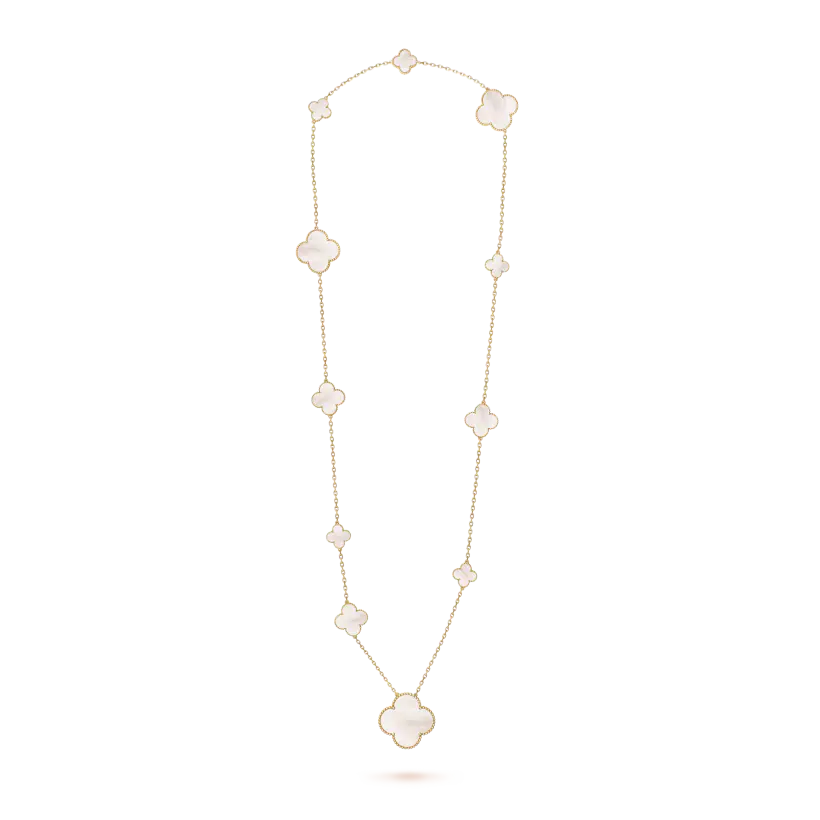 Replica Van Cleef & Arpels Magic Alhambra Long Necklace with 11 Patterns ReplicaTop