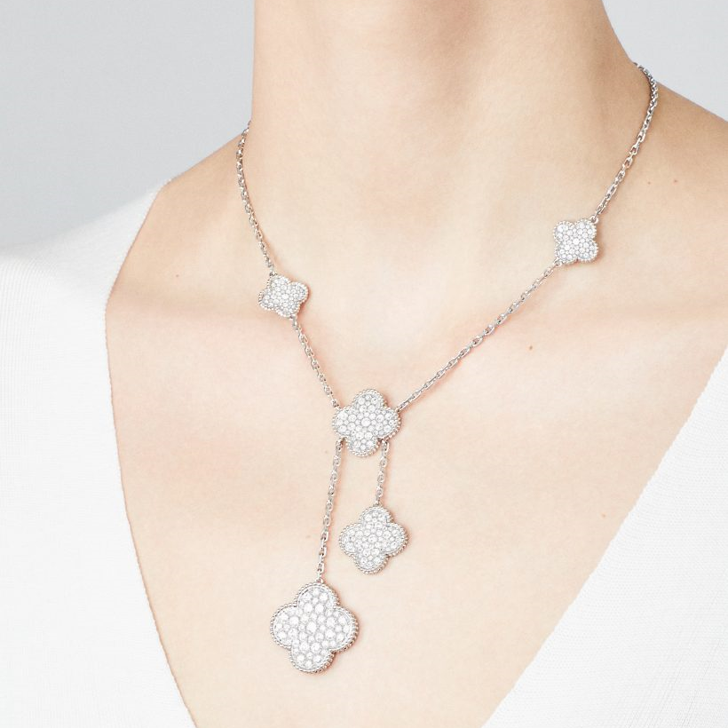 Replica Van Cleef & Arpels Magic Alhambra necklace with 6 patterns ReplicaTop