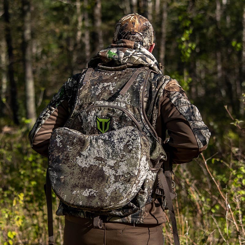 TideWe Turkey Hunting Vest With Seat Cushion and Game Pouch - TIDEWE WADERS