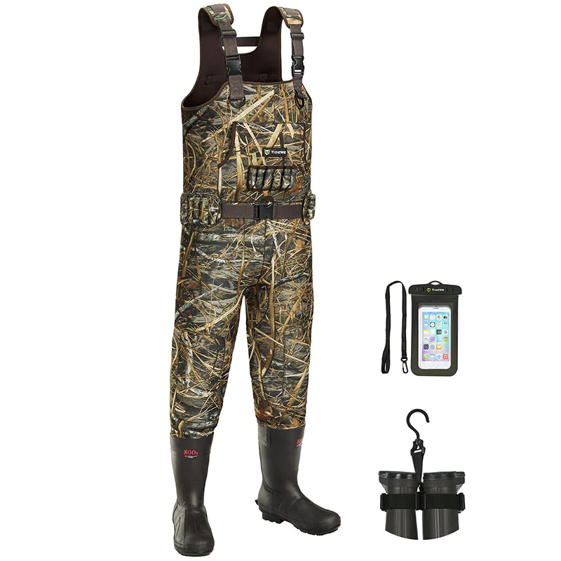 TideWe Hunting Wader Realtree MAX5 Waterfowl Waders (600G & 800G) For Men Women - TIDEWE WADERS