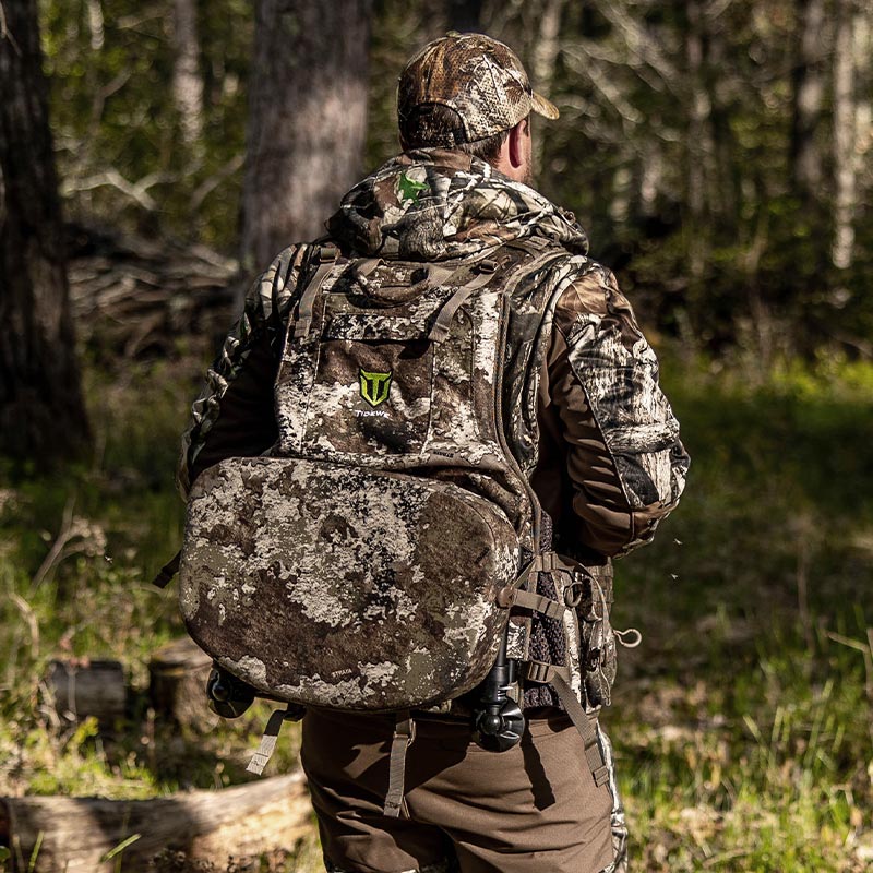 TideWe Turkey Vest with Seat with Game Pouch and Kickstand - TIDEWE WADERS