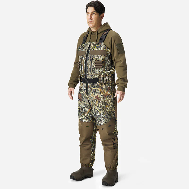 TideWe DeepWade Zip Waders Duck Hunting Breathable Chest Waders - TIDEWE WADERS