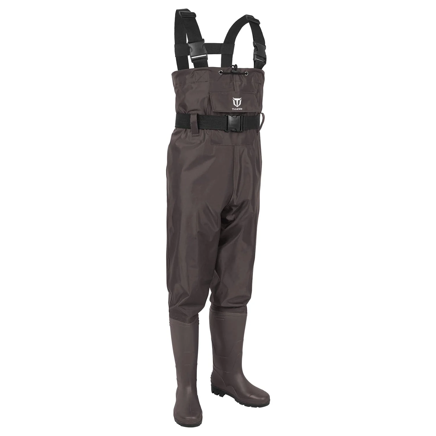TideWe Fishing Waders PVC Waterproof Chest Wader With Bootfoots - TIDEWE WADERS