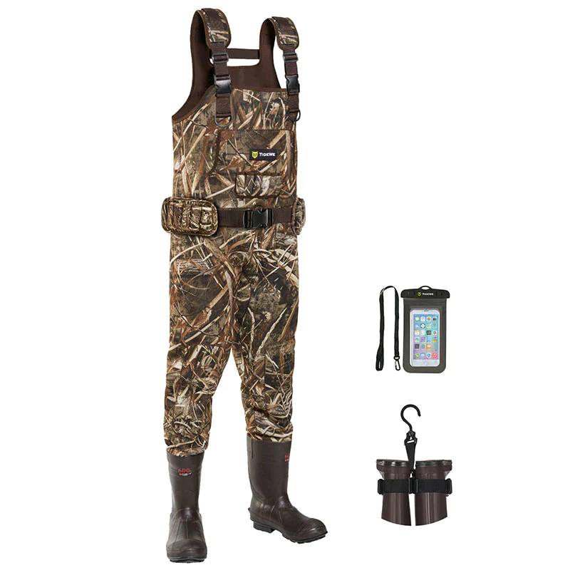 TideWe Hunting Wader Realtree MAX5 Waterfowl Waders (600G & 800G) For Men Women - TIDEWE WADERS