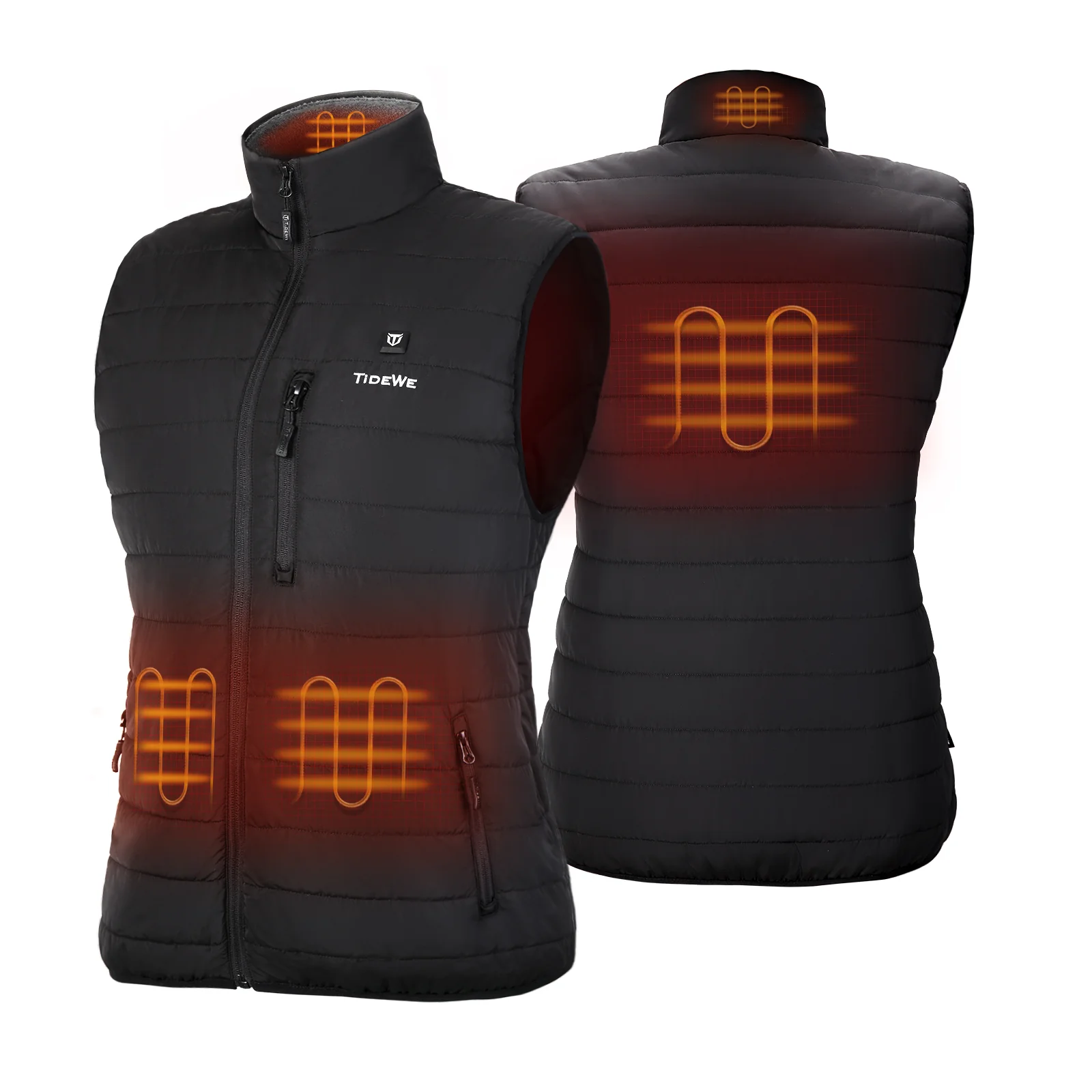 TideWe Men’s Heated Vest with Battery Pack, Lightweight and Washable Vest - TIDEWE WADERS