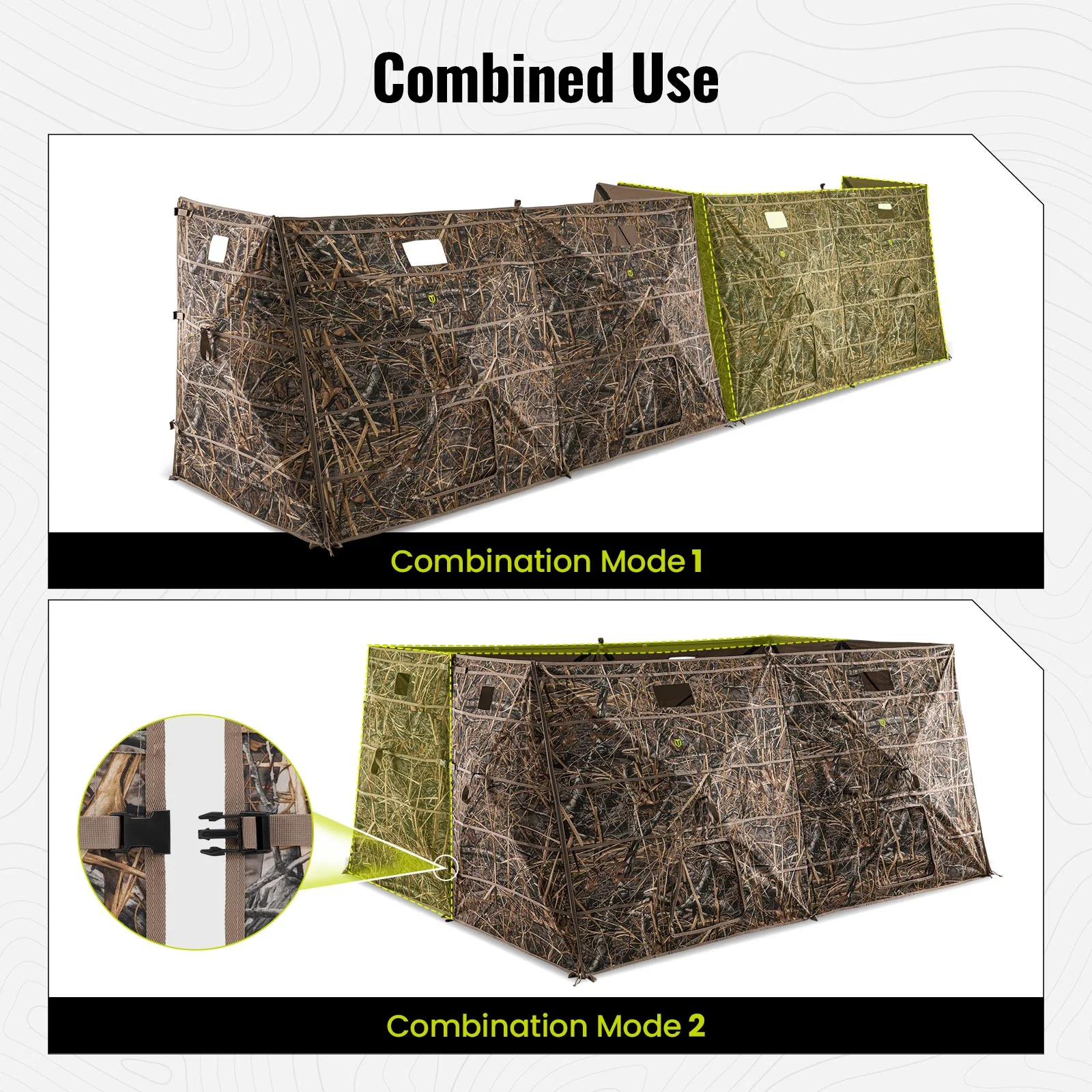 Tidewe Panel Blind Waterfowl Duck Hunting Blind - TIDEWE WADERS
