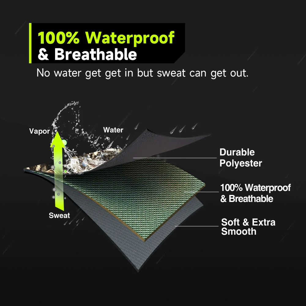 TideWe Breathable Insulated Chest Waders, 1600G Waterproof Bootfoot Duck Hunting Waders with Steel Shank Boots - TIDEWE WADERS