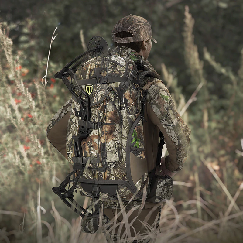 TideWe Hunting Pack 3400cu, Silent Frame Hunting Backpack - TIDEWE WADERS