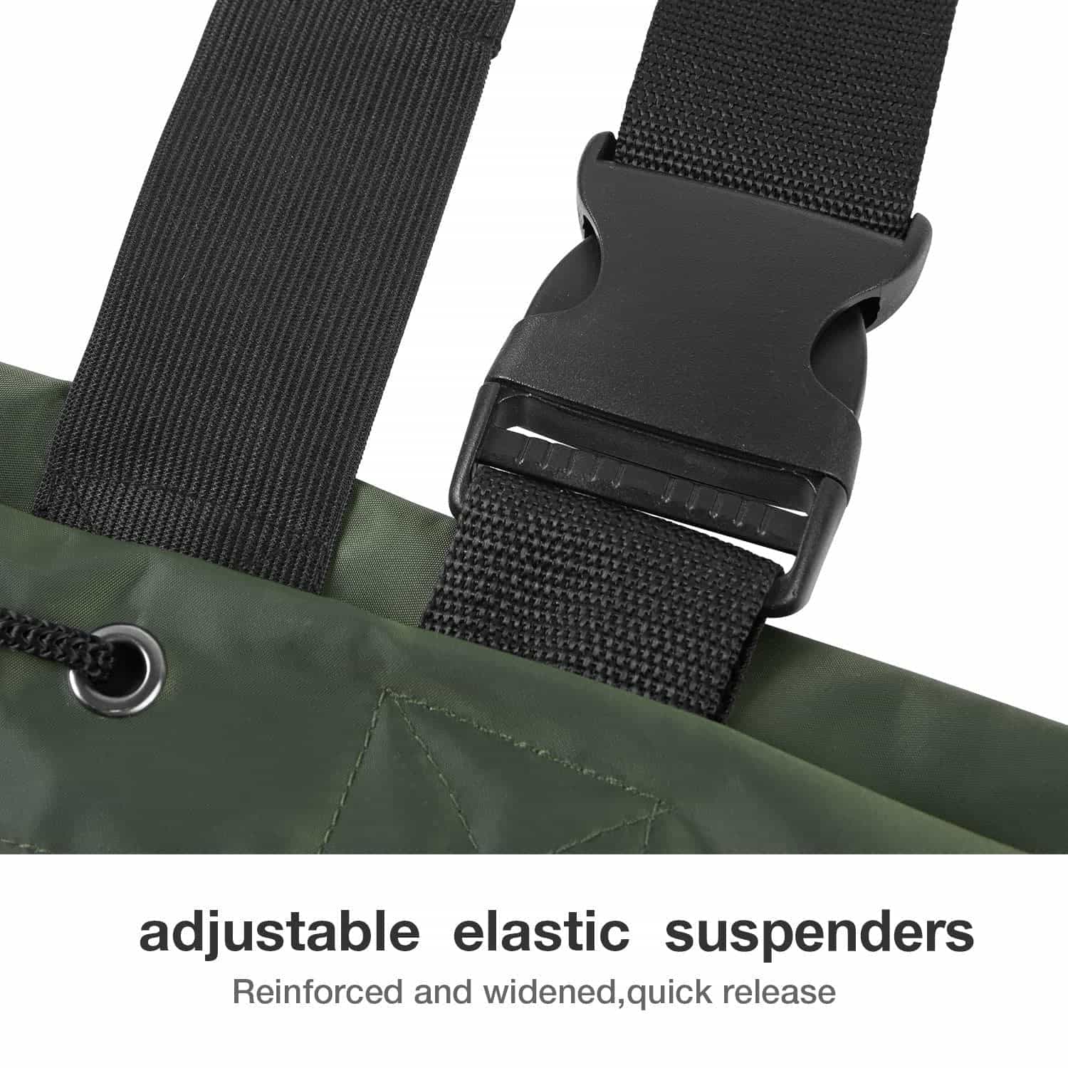 TideWe Fishing Waders PVC Waterproof Chest Wader With Bootfoots - TIDEWE WADERS