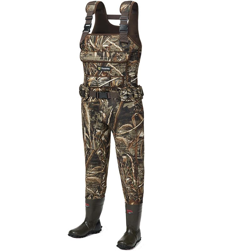 TideWe Chest Waders for Women with 600G Insulation, Realtree Max5 Camo Waterfowl Duck Waders - TIDEWE WADERS