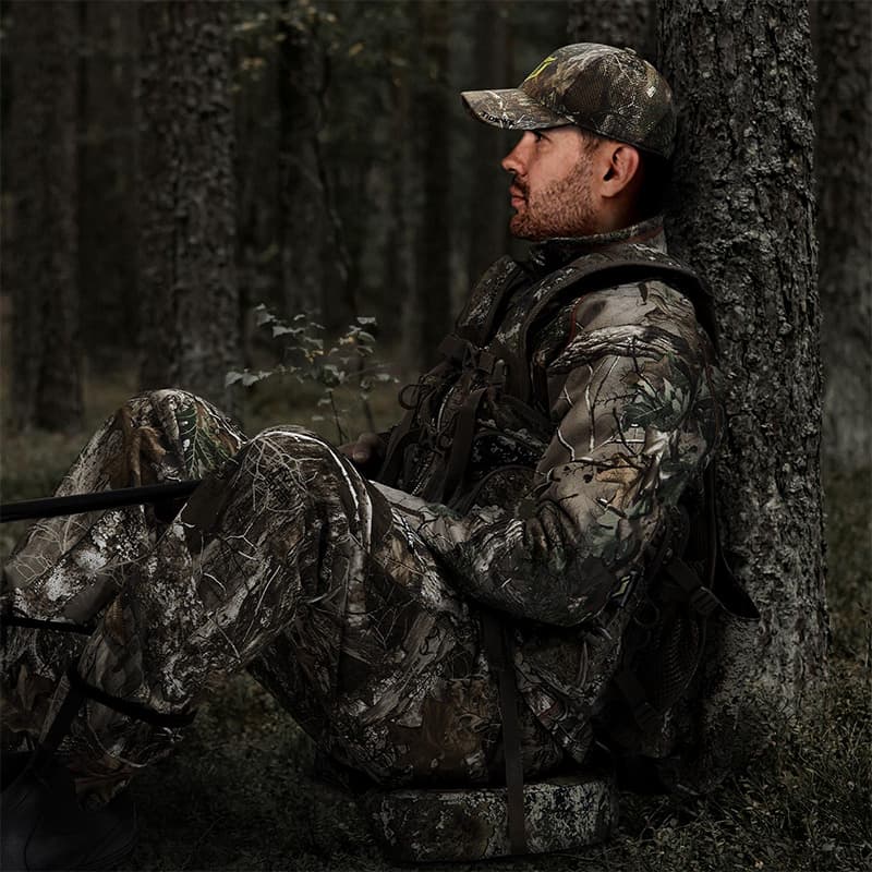 TideWe Turkey Hunting Vest With Seat Cushion and Game Pouch - TIDEWE WADERS