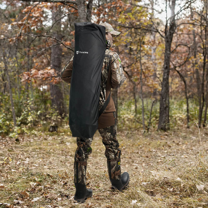 TIDEWE Blinds | See Through with Carrying Bag,  Pop Up Ground Blinds 270 Degree - TIDEWE WADERS