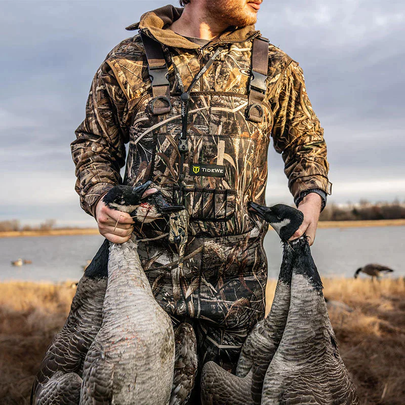 TideWe Hunting Wader Realtree MAX5 Waterfowl Waders (600G & 800G) For Men Women - TIDEWE WADERS