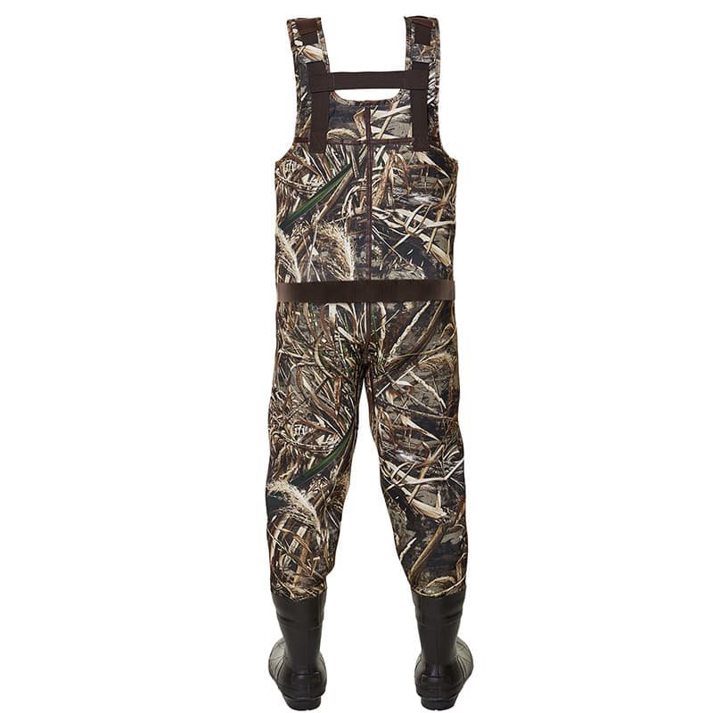 TideWe Hunting Wader 5mm Neoprene Fleece-Lined Chest Waders with 1600 Gram Insulation Rubber Boots - TIDEWE WADERS