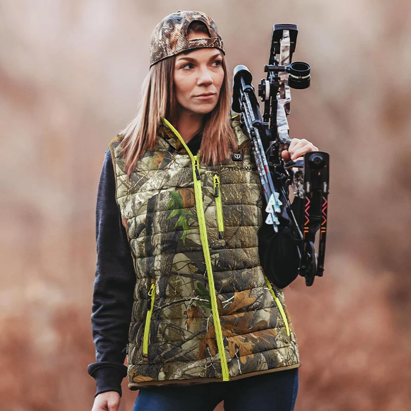 TideWe Women’s Lightweight Heated Vest with Battery Pack for Hunting/Hiking - TIDEWE WADERS