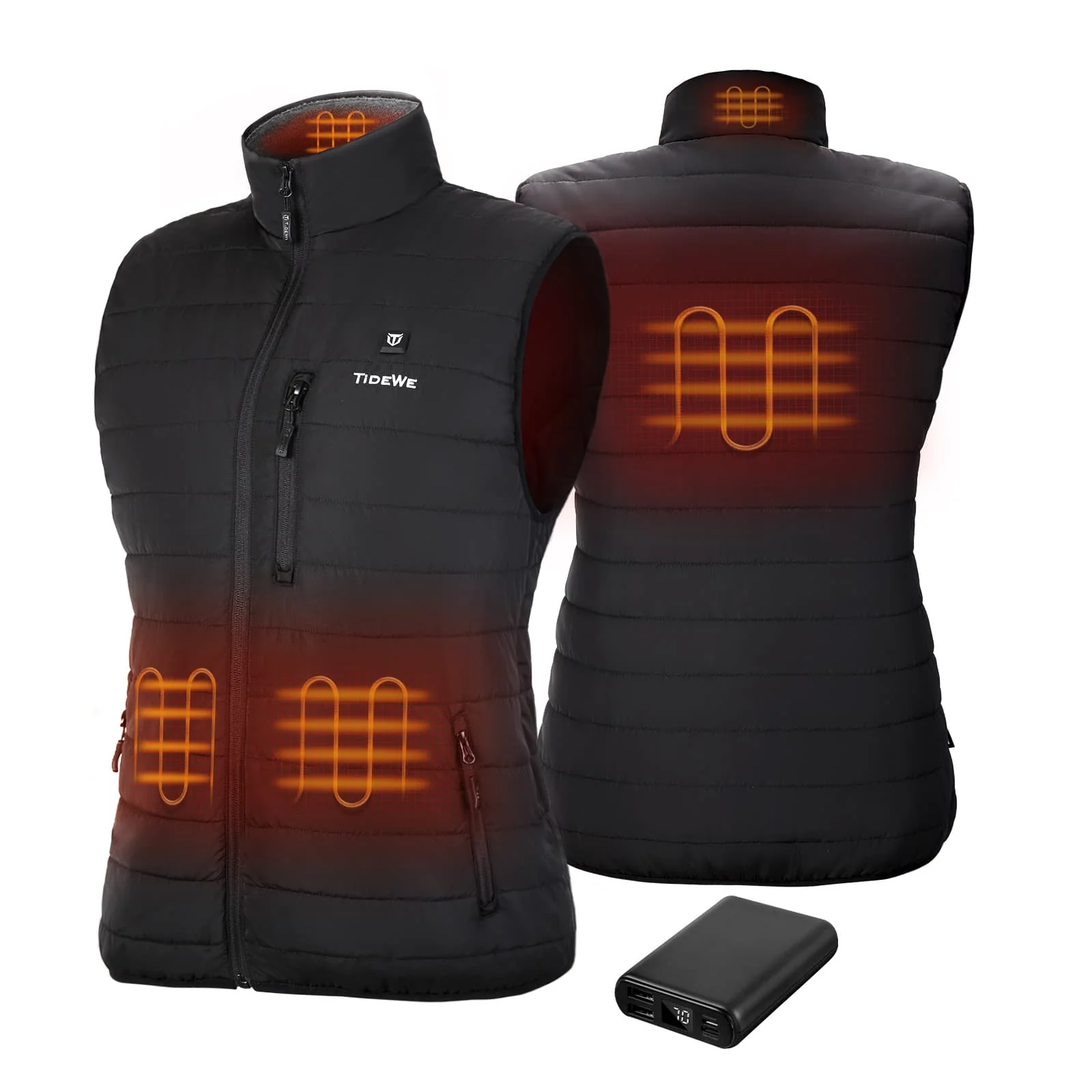 TideWe Women’s Lightweight Heated Vest with Battery Pack for Hunting/Hiking - TIDEWE WADERS