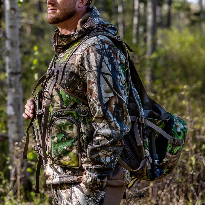 TideWe Turkey Vest with Seat with Game Pouch and Kickstand - TIDEWE WADERS