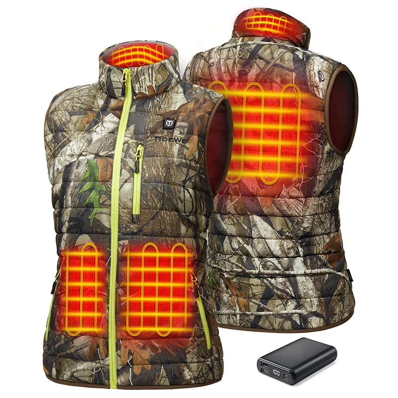 TideWe Men’s Heated Vest with Battery Pack, Lightweight and Washable Vest - TIDEWE WADERS