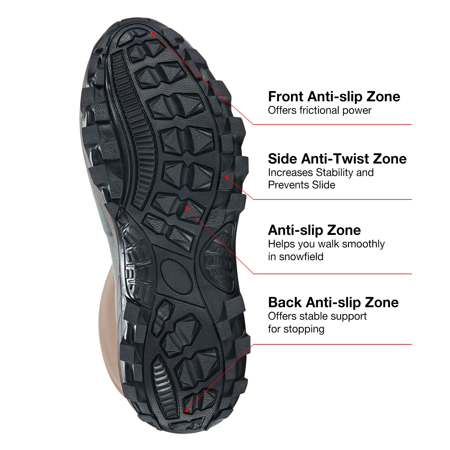 TideWe Rubber Neoprene Boots Men and Women Waterproof Durable 6mm Hunting Boots - TIDEWE WADERS