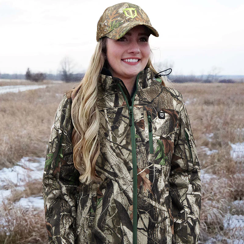 TideWe Heated Jacket for Women with Battery Pack and Detachable Hood Coat - TIDEWE WADERS