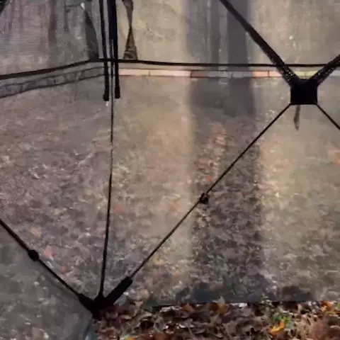 TIDEWE Blinds | See Through with Carrying Bag, Pop Up Ground Blinds 270 Degree - TIDEWE WADERS