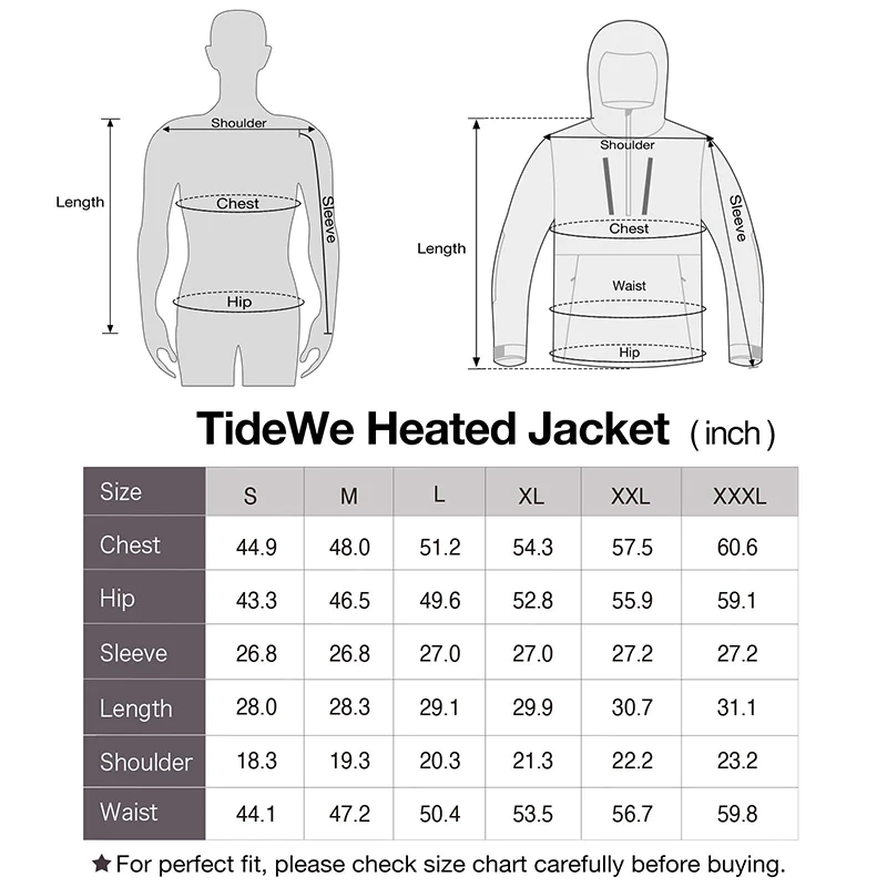 TIDEWE Men’s Heated Duck Hunting Jacket with Fleece Lining, Waterproof 1/2 Zip Jacket for Hunting (Veil Avayde Camo, Size S-XXXL) - TIDEWE WADERS